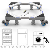 Movilidad Segura Para Electrodomésticos Base Ajustable Con 8