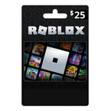 Roblox Gift Card Robux R$ 25 Reais - Digital