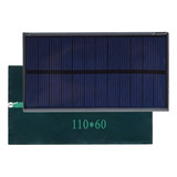 Mini Placa Painel Célula Solar Fotovoltaica 6v 160ma 0,96w
