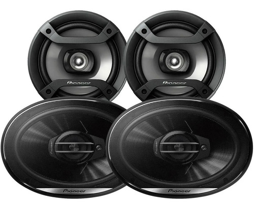 Parlantes Pioneer Combo Puerta Y Luneta 6x9 + 6 Pulgadas 