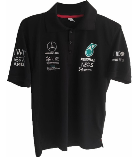 Camisa Mercedes Tipo Polo 2022 Playera Hamilton