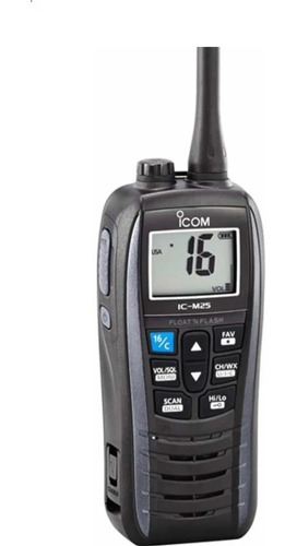 Radio Maritimo Icom Ic - M25 - Novo Com Nf