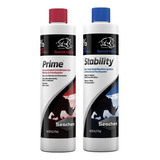 Kit Seachem Prime 325ml + Seachem Stability 325ml