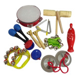 Instrumento De Percusión Montessori, Instrumentos 10 Piezas