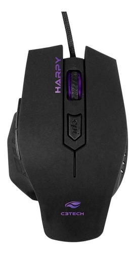 Mouse Gamer Usb Mg-100bk Harpy 3200dpi C3tech Barato