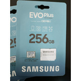 Tarjeta Micro Sd Samsung Evo Plus 256gb A2  U3 C10 130 Mb/s