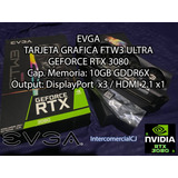 Tarjeta Video Evga Rtx 3080 Ftw3 Ultra 10gb Oc Hdmi 2.1