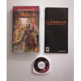 Juego Psp God Of War Chains Of Olympus 