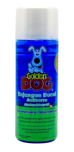 Enjuague Bucal Antisarro Para Perros Golden Dog 240 Ml