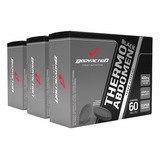 3x Thermo Abdomen Black 60 Comp - Termogênico - Bodyaction Sabor Sem Sabor