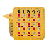 Cartones De Bingo Gruesas Cosidas Cinco Capas Pack 100