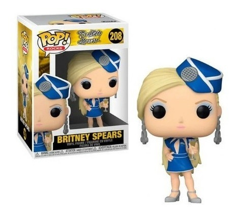 Funko Pop, Britney Spears Azafata, Modelo 208.