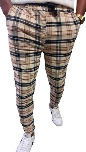 Jogger De Hombre Gabardina Casual Strech