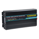 Inversor De Onda Sinusoidal Pura 12000w 24v/110v Para Coches