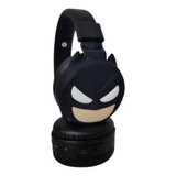 Audífonos Diadema Diferentes Personajes Bluetooth Ajustables Color Batman