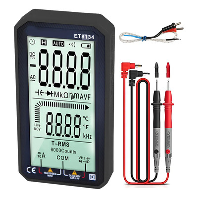 Multímetro Digital 10a 600v Lcd Multímetro Automático | Envío gratis