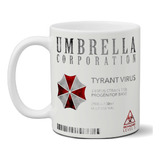 Taza De Cerámica Umbrella Resident Evil Exclusiva Art 890