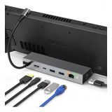 Docking Station For Steam Deck/rog Ally,  6in1 Docking ...