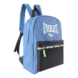 Mochila Everlast Original Deportiva Escolar Urbana Unisex 