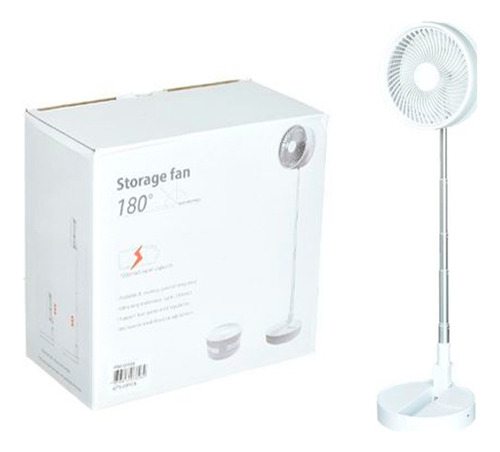 Ventilador De Escritorio 100 Cm Flexible Recargable