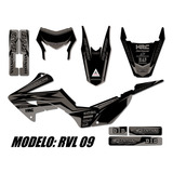 Kit De Calcos P/ Honda Tornado 2023 -rvl09- Laminado Grueso