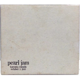 Pearl Jam Toronto Canadá Cd Duplo Imp U.s.a N° 50