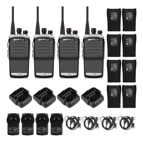 Handy Baofeng Kit X 4 Walkie Talkie Ks-305 16ch 5w + Extras