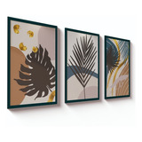 Kit 3 Quadros Decorativos Grande Paisagem Sala Quarto