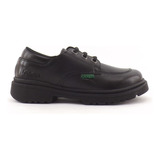 Zapatos Colegial Kickers Kero Escolar Cuero 27-33 Carg