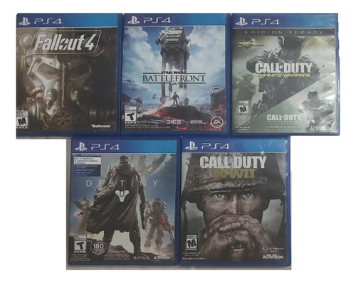 Lote De Juegos Ps 4