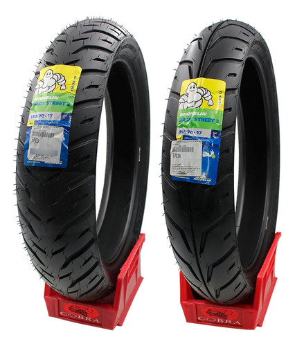 Llantas Michelin 130/70-17 + 110/70-17 Pilot Street 2