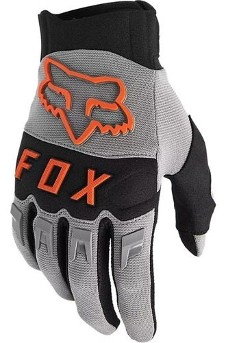 Guantes Motocross Fox Racing Dirtpaw Drive - Gris Talle M