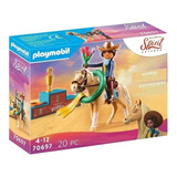 Playmobil Spirit 70697 Rodeo De Pru Con Caballo Original 