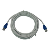 Cable Red Internet Cat 6 Blanco Rj45 Por Metro