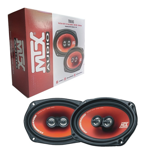 Bocinas 6x9 Pulgadas Mtx Audio Tr69c 3 Vías 320w Max