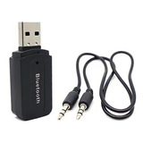 Adaptador Receptor Bluetooth Usb Pendrive Carro Música Call