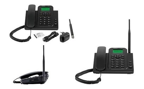 Telefone Celular Fixo Rural Intelbras Cf4202n Dual Chip Gsm