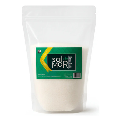 1 Kg De Sal De Mar Orgánica 100% Natural | Meses sin interés