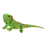 Muñeco De Peluche Grande De Imitación De Lagarto