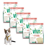 Areia Higiênica Para Gato Viva Verde Sustentável - 4kg 5 Un