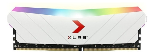 Memoria Ram Xlr8 Gaming Epic-x Rgb Gamer Color Blanco 8gb 1 Pny Md8gd4320016xrgb