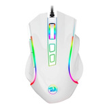 Mouse Gamer Redragon M607w Griffin Blanco