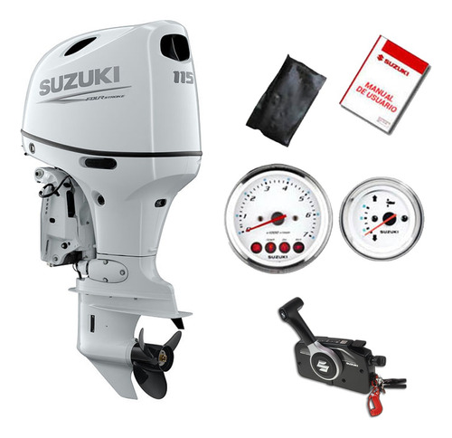 Motor Fuera De Borda Suzuki 115hp 4t P.l. 