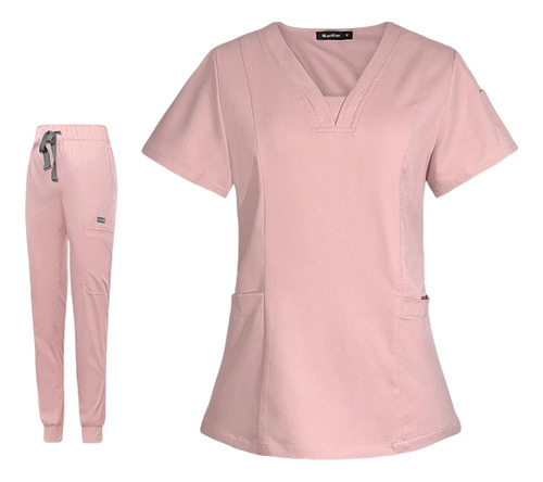 Conjunto De Uniformes Médicos Para Mujeres Y Hombres,