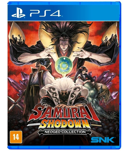 Samurai Shodown Neogeo Ps4 Mídia Física Lacrado