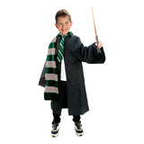 Traje Disfraz Mago Harry Potter Slytherin
