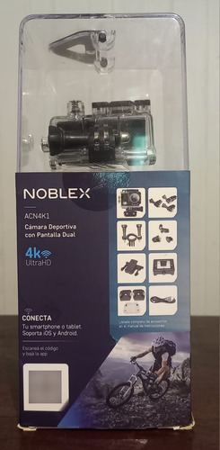 La Plata-cámara Action Cam 4k Noblex Acn4k1pi  Negro-sin Uso