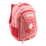 Mochila Wilson Reforzada Deportes Gym Colores Porta Notebook Color Rosa