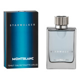  Perfume Montblanc Starwalker Para Hombre 75ml Edt 75 ml Para  Hombre Recargable  