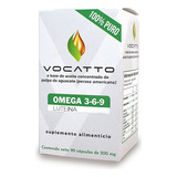 Vocatto Aceite De Aguacate Omega 3-6-9 Vocatto 90 Cápsulas Sabor Sin Sabor